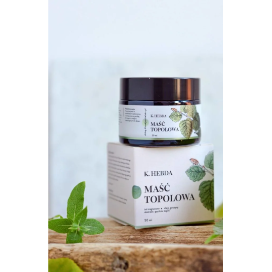 Maść topolowa z magnezem [50 ml] - Klaudyna Hebda Nature