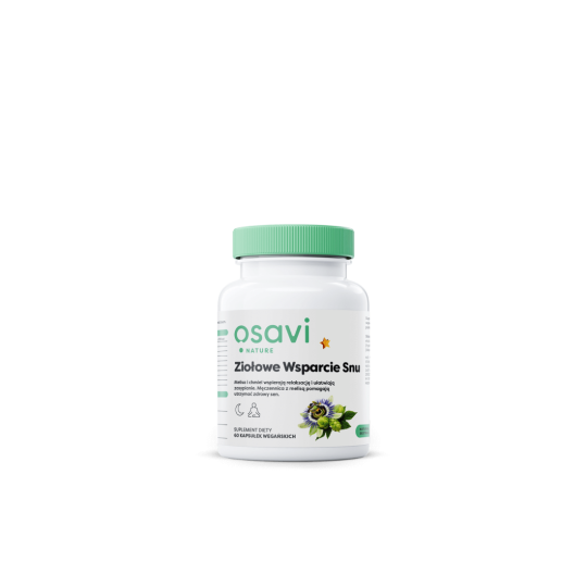 Ziołowe Wsparcie Snu (Bez Melatoniny) - 60 vegan caps