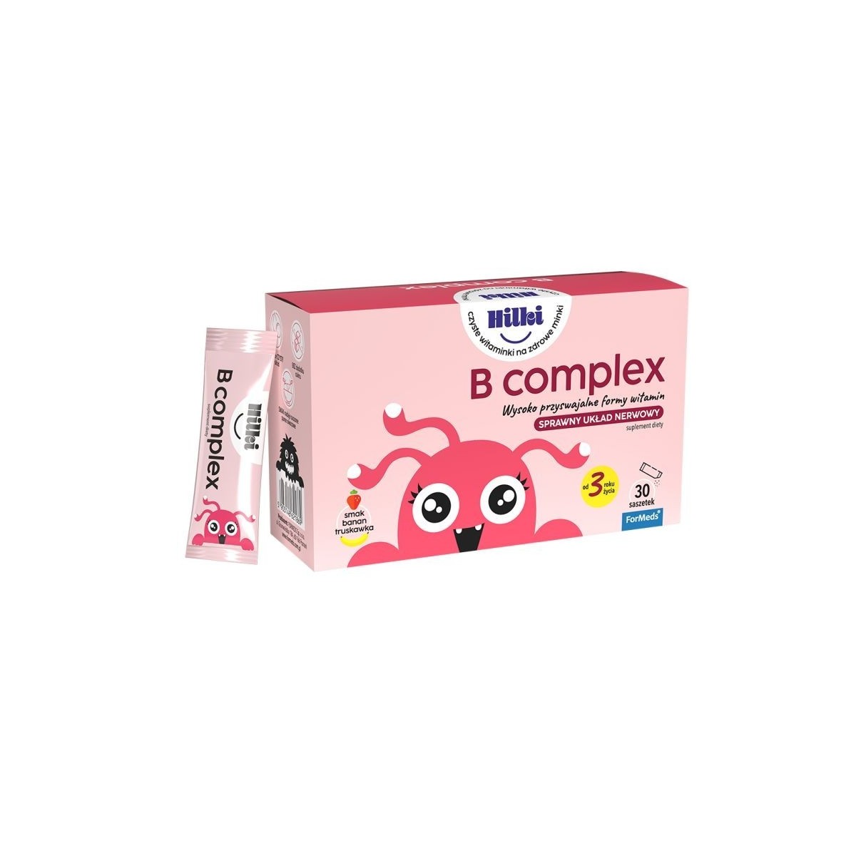 HILKI B complex ForMeds Witaminy dla dzieci w proszku 30 porcji