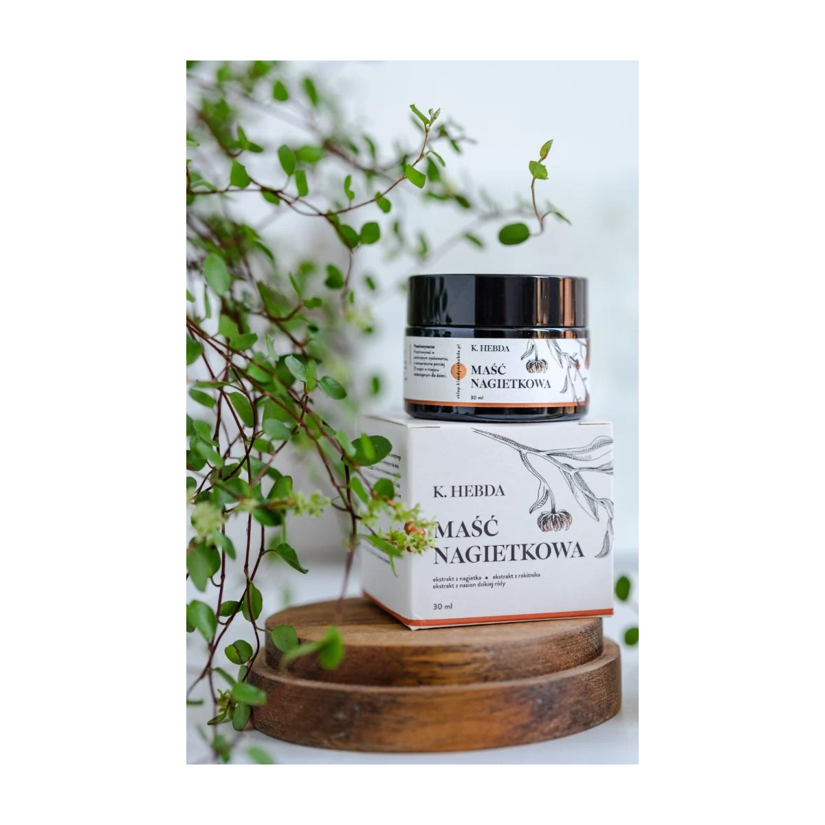 Maść z nagietka lekarskiego - regenerująca skórę [30 ml]