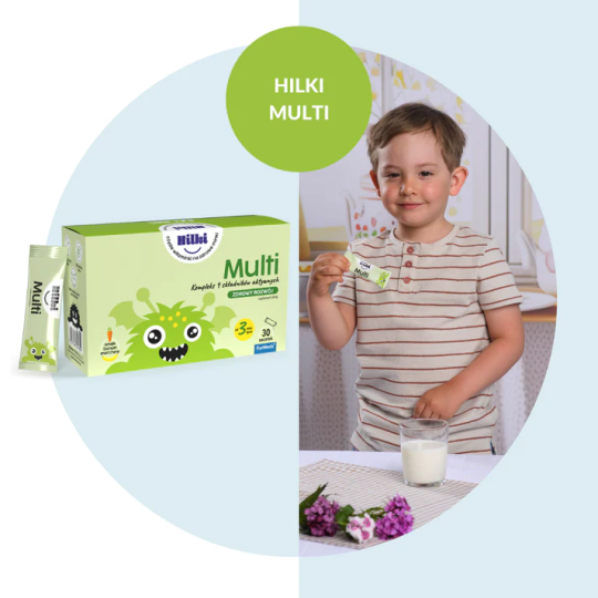ForMeds Hilki Multi, dla dzieci od 3 lat, smak bananowo- ...