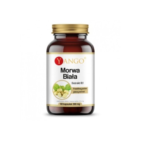 YANGO Morwa Biała (60 kaps.) - kocimietkahasz.pl