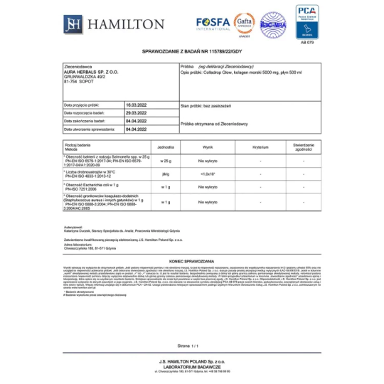 Colladrop Glow - Kolagen HM 5000 mg w płynie (500 ml)