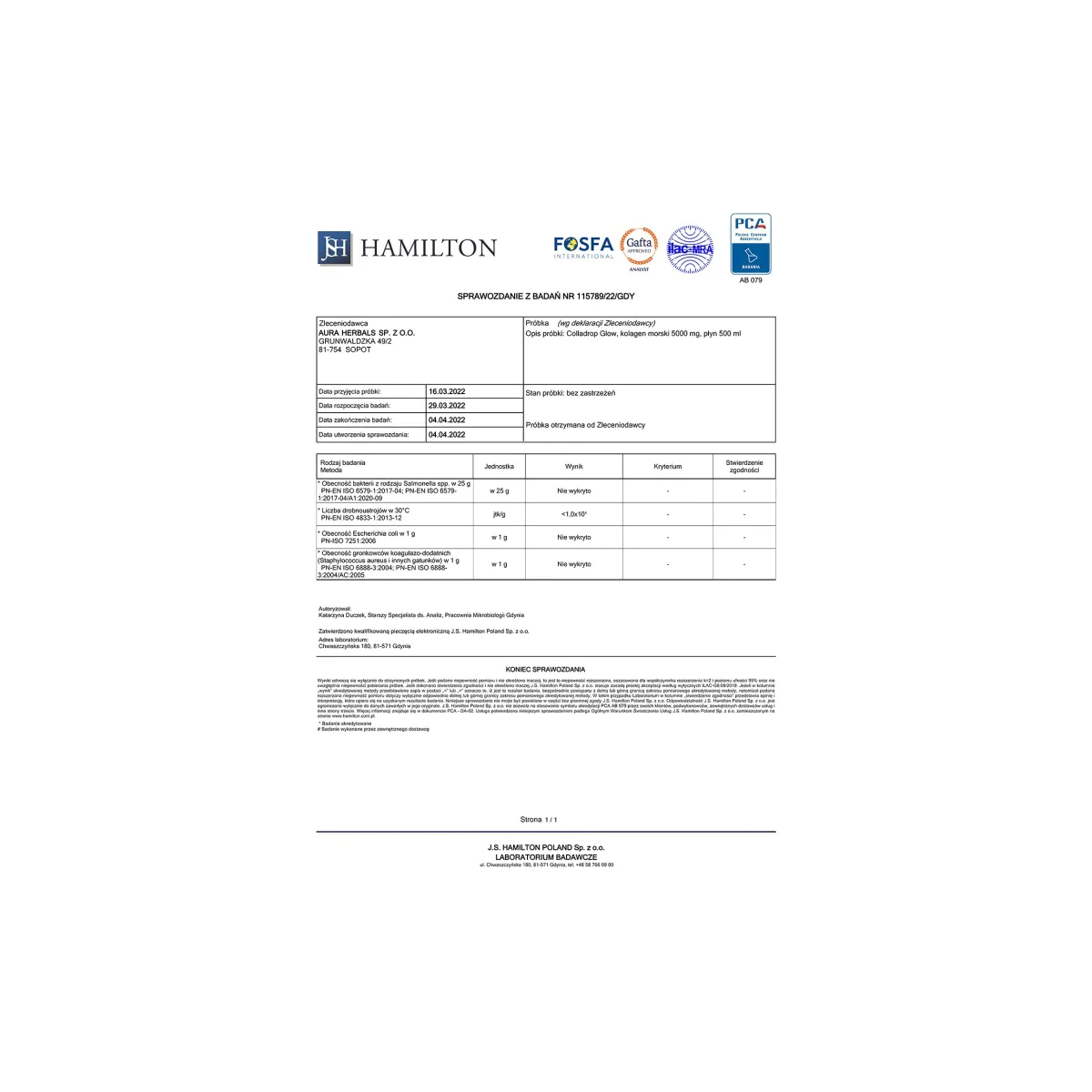 Colladrop Glow - Kolagen HM 5000 mg w płynie (500 ml)