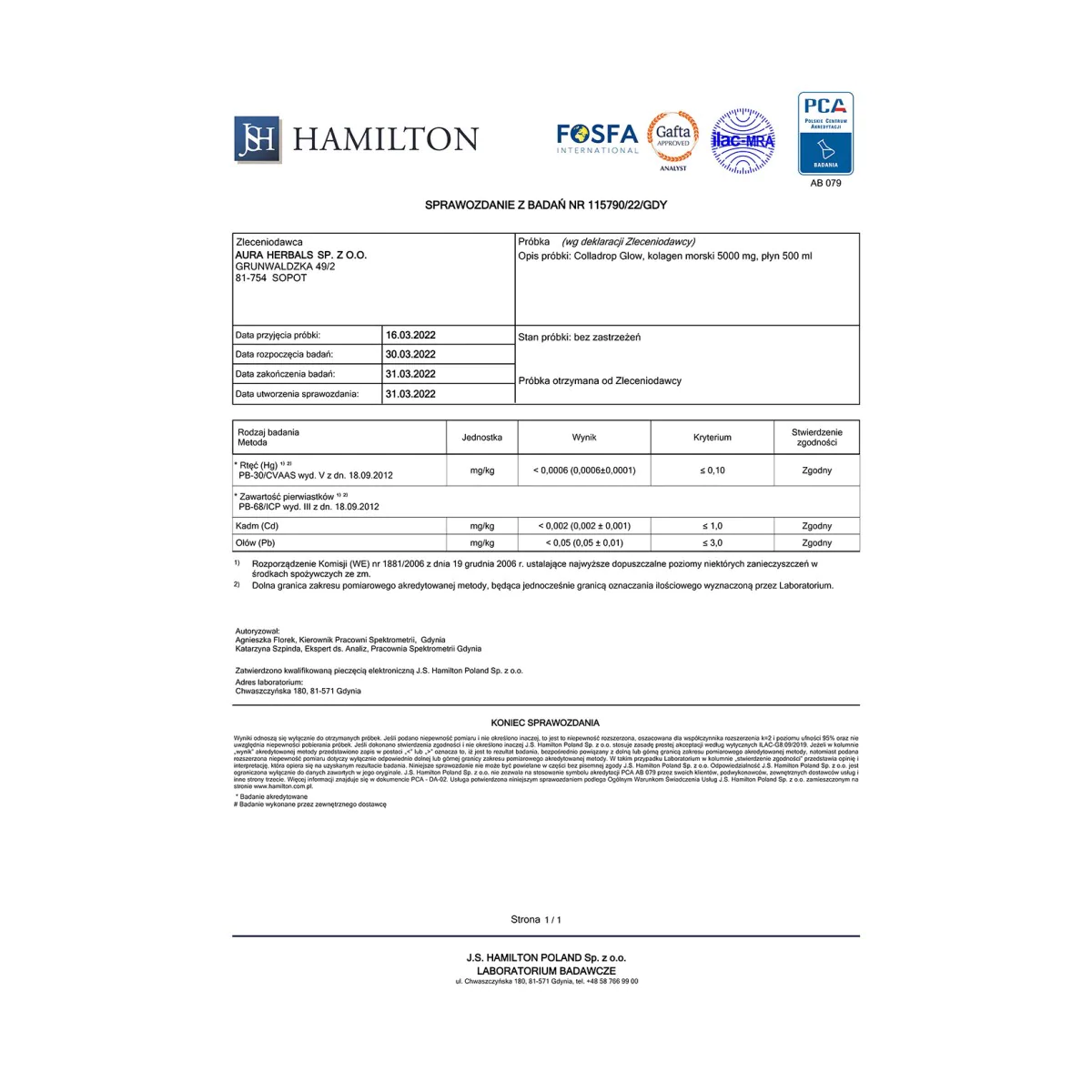Colladrop Glow - Kolagen HM 5000 mg w płynie (500 ml)