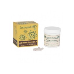 Ashwagandha Withania somnifera 100 kapsułek Aurospirul