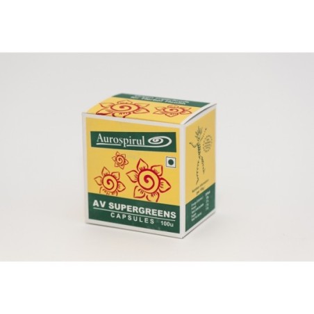 Av SuperGreens – Aurospirul, 100kapsułek  - kocimietkahasz.pl