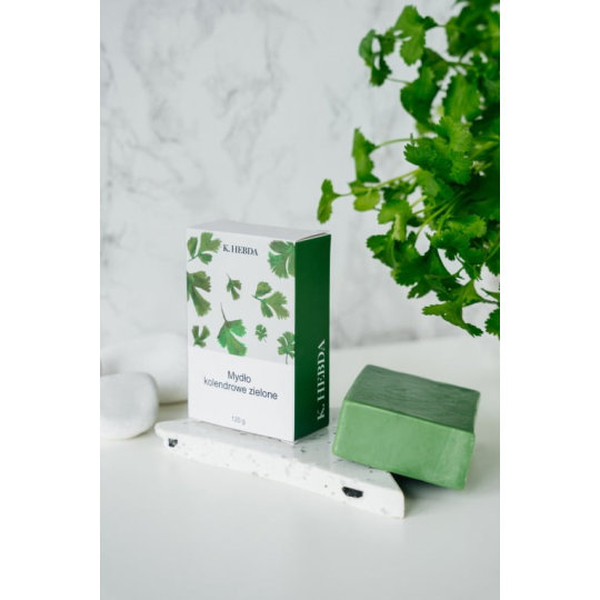 Mydło kolendrowe zielone - kocimietkahasz.pl