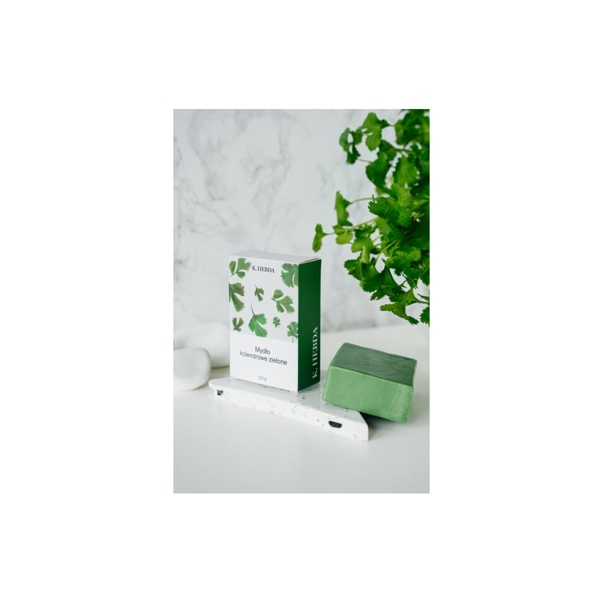 Mydło kolendrowe zielone - kocimietkahasz.pl