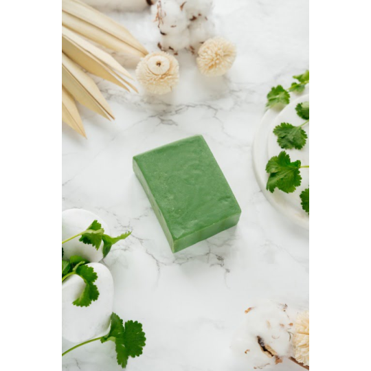 Mydło kolendrowe zielone - kocimietkahasz.pl
