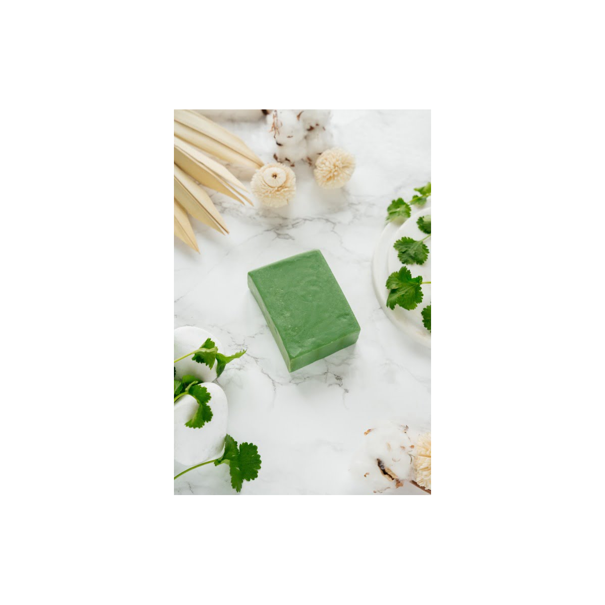 Mydło kolendrowe zielone - kocimietkahasz.pl