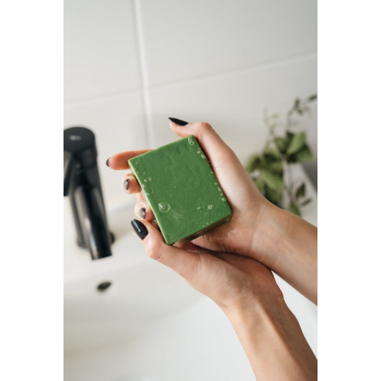 Mydło kolendrowe zielone - kocimietkahasz.pl