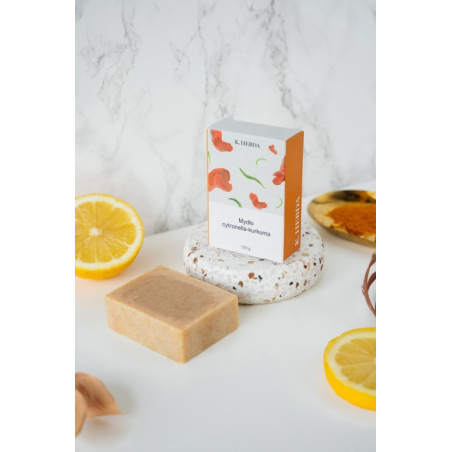 Mydło cytronella-kurkuma - kocimietkahasz.pl