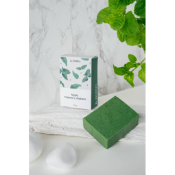 Mydło miętowe z otrębami (dla ochłody) - Klaudyna Hebda Nature