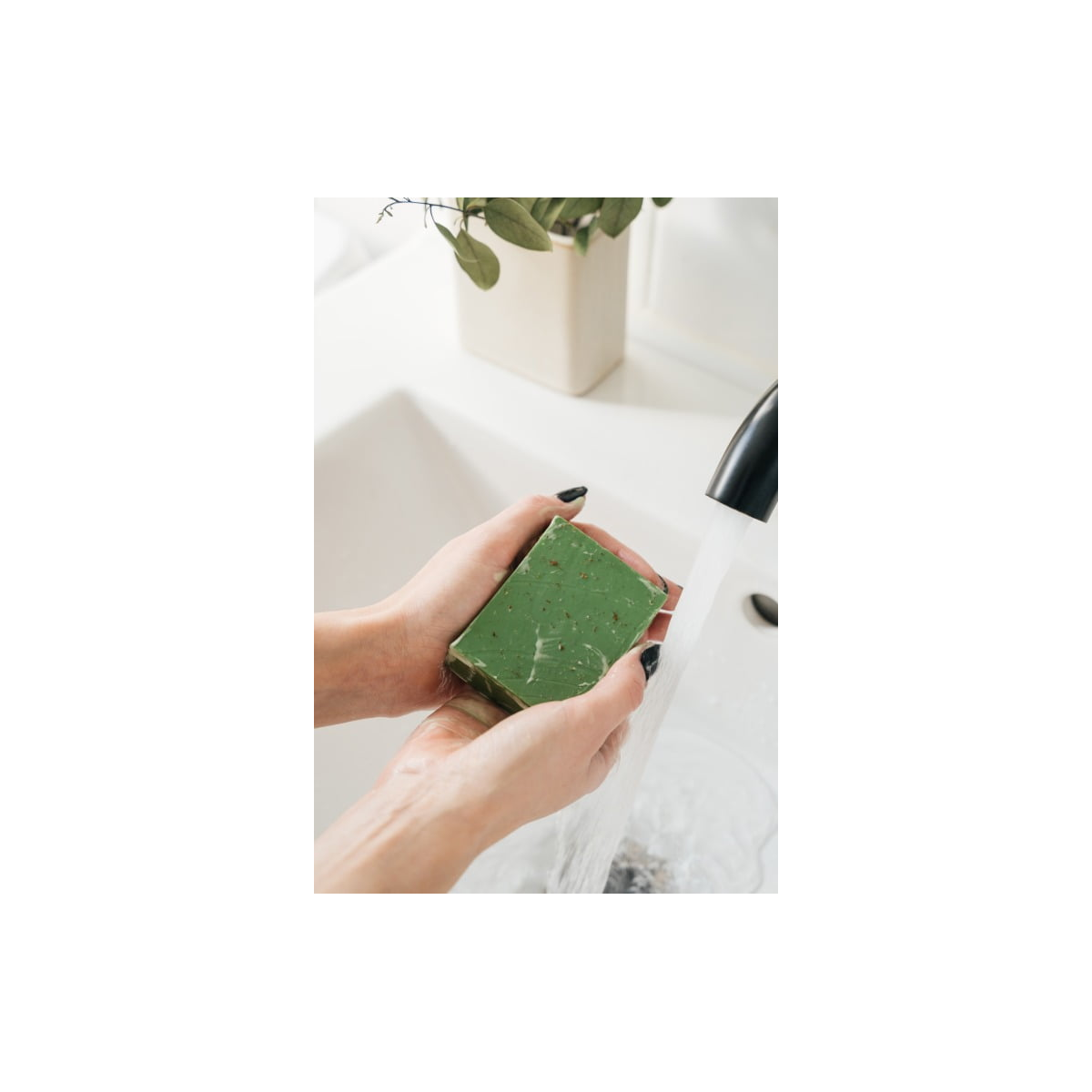 Mydło miętowe z otrębami (dla ochłody) - Klaudyna Hebda Nature