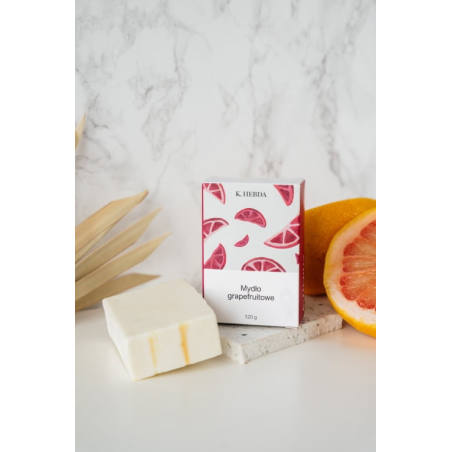 Mydło grapefruitowe (na dobry nastrój) -  kocimietkahasz.pl