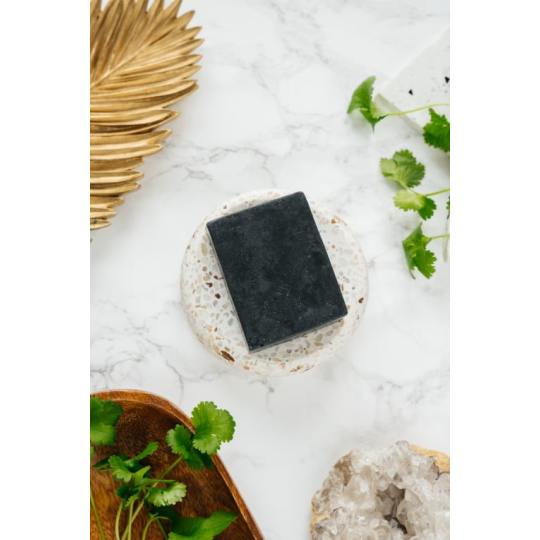 Mydło kolendrowe czarne oczyszczające - kocimietkahasz.pl