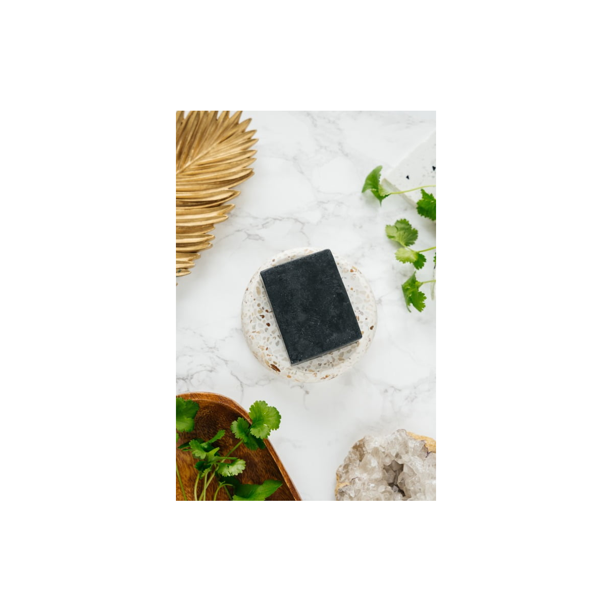 Mydło kolendrowe czarne oczyszczające - kocimietkahasz.pl