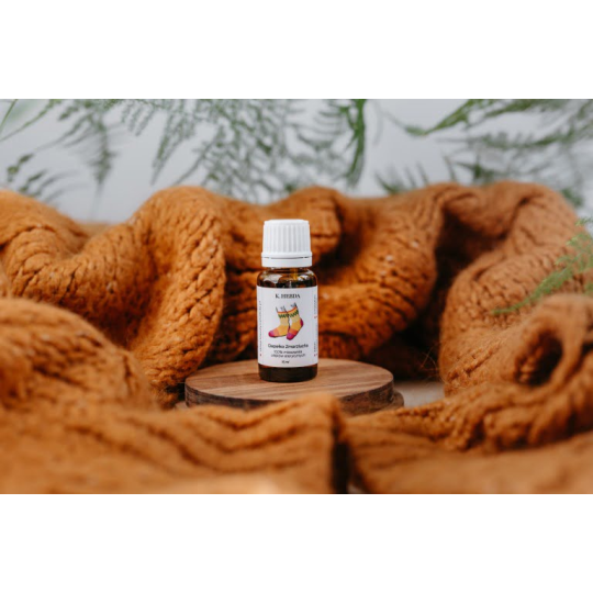 Ciepełko Zmarzlucha – mieszanka 100% olejków eterycznych [15 ml]