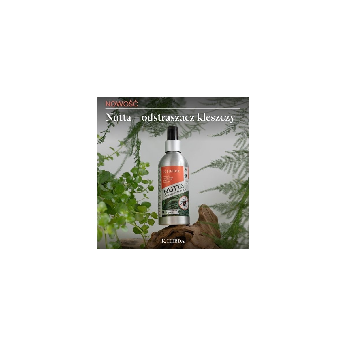 NUTTA ODSTRASZACZ KLESZCZY [100-200 ml] - 100 ml