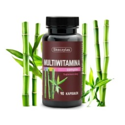 SKOCZYLAS MULTIWITAMINA krzem, bor, jod 90 kaps