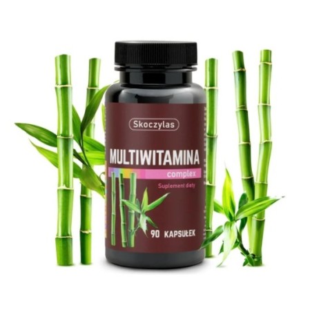 SKOCZYLAS MULTIWITAMINA krzem, bor, jod 90 kaps