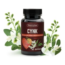 Skoczylas Cynk 3 formy, miedź, EGCG i kwercetyna 60kaps