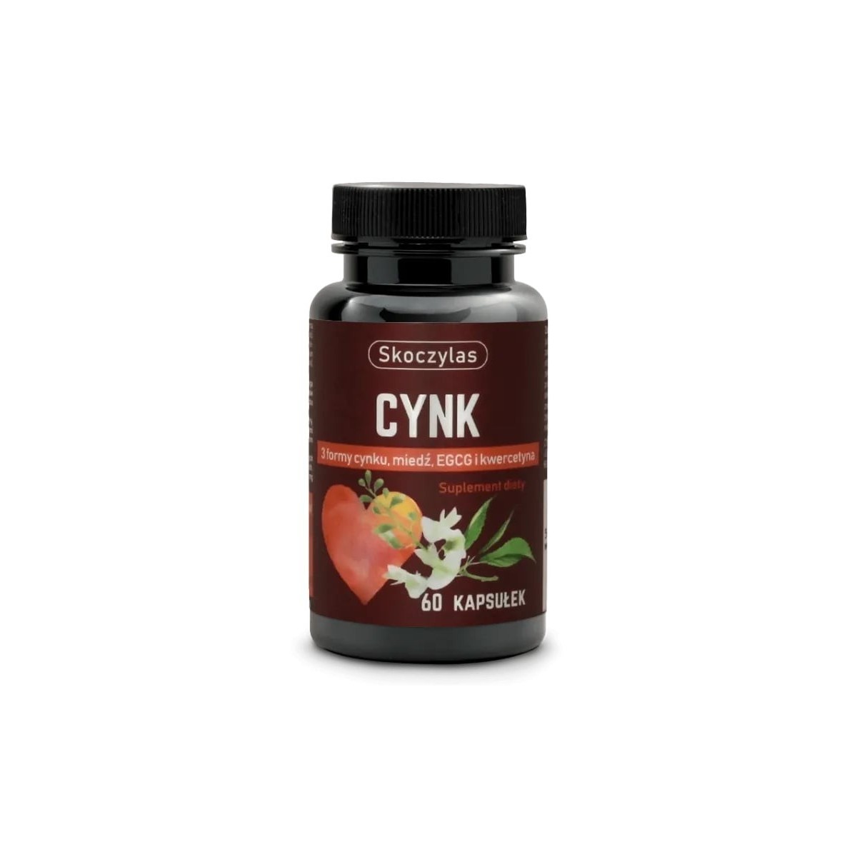 Skoczylas Cynk 3 formy, miedź, EGCG i kwercetyna 60kaps