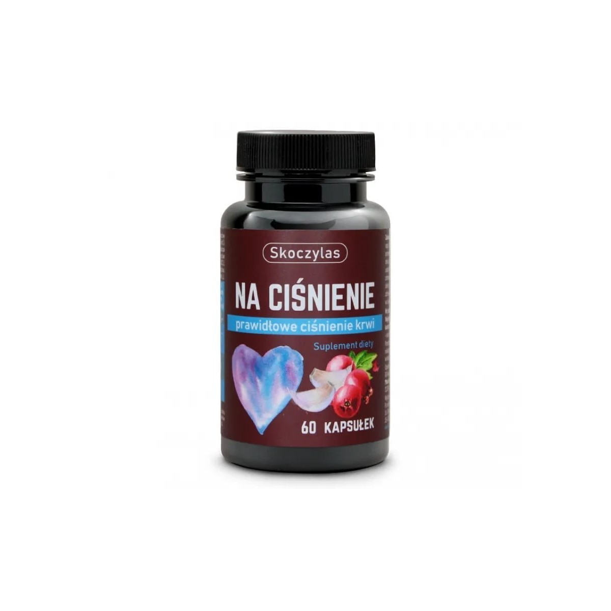 Skoczylas NA CIŚNIENIE potas, aronia, L-leucyna 60kaps.