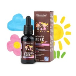 SKOCZYLAS WITAMINY ADEK junior- 30 ml krople