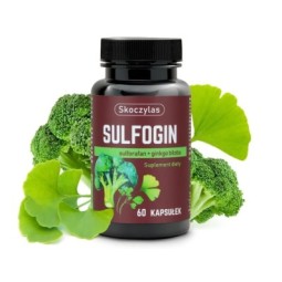 Sulfogin sulforafan + ginkgo biloba 60 kapsułek SKOCZYLAS