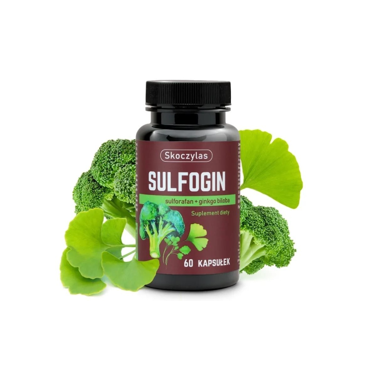Sulfogin sulforafan + ginkgo biloba 60 kapsułek SKOCZYLAS