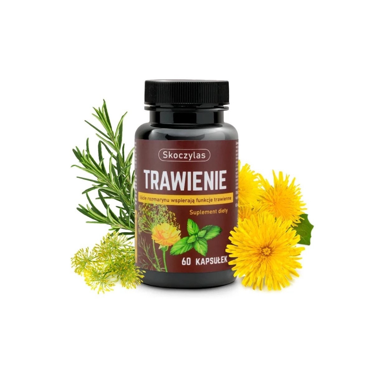 Skoczylas Trawienie - 60 kapsułek