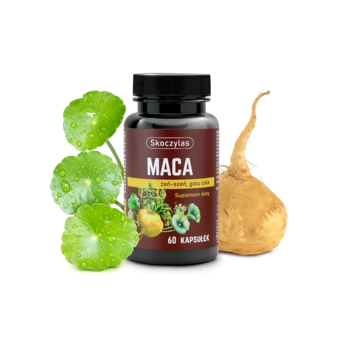 Maca + Żeń-szeń + Gotu cola - Marek Skoczylas