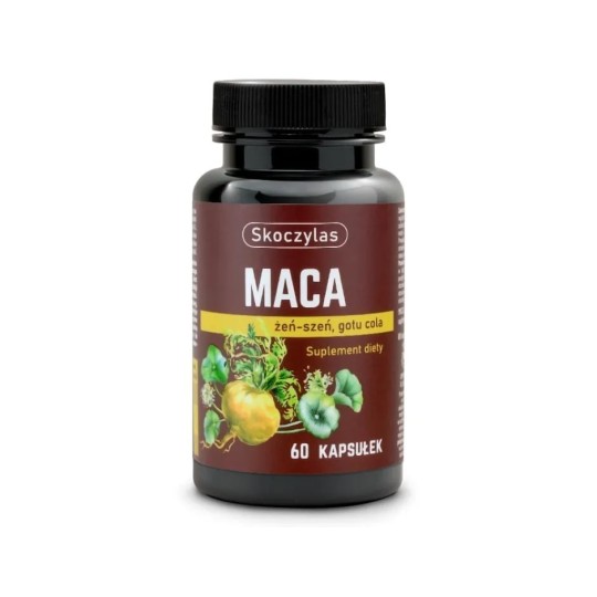 Maca + Żeń-szeń + Gotu cola - Marek Skoczylas