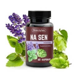 NA SEN melatonina, melisa (60 kaps) Skoczylas