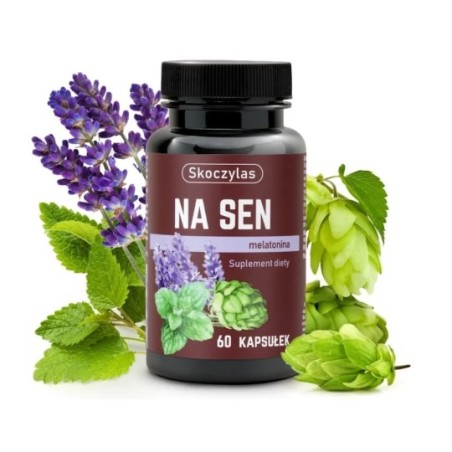 NA SEN melatonina, melisa (60 kaps) Skoczylas