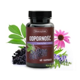 ODPORNOŚĆ Czarny Bez i Rutyna Odporność (60 kaps) ...