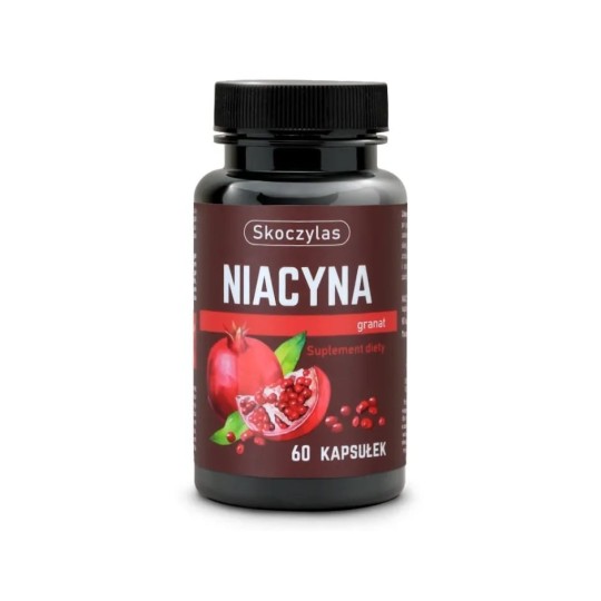 Niacyna z granatem 60kaps. Skoczylas
