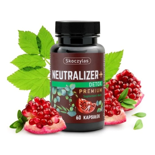 Skoczylas Neutralizer + detox premium 60 kapsułek