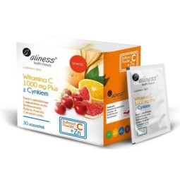 Witamina C 1000 mg z CYNKIEM PLUS bioflaw, rutyna ...