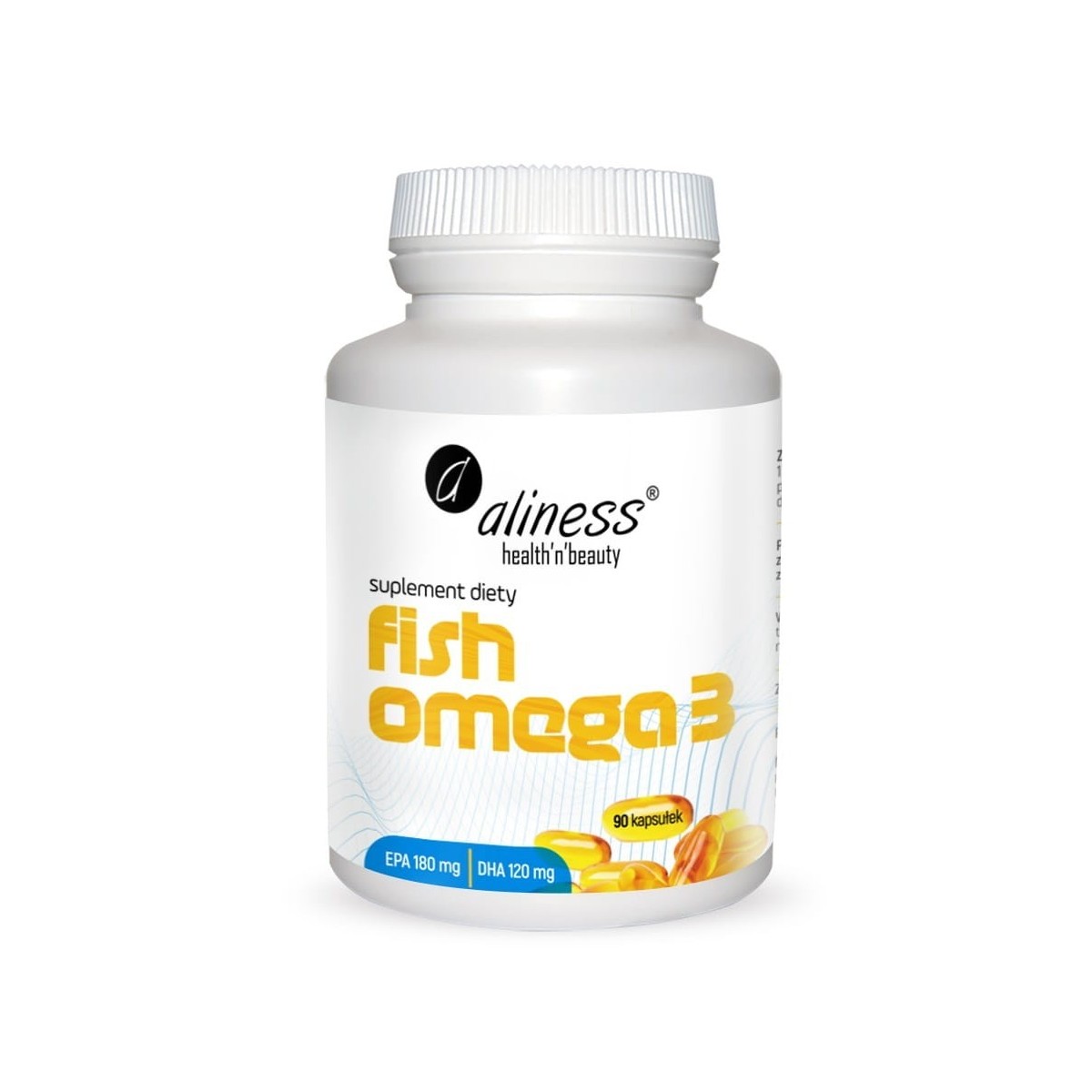 Fish Omega 3 180/120 mg x 90 kapsułek Aliness