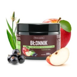 Błonnik z babki jajowatej, czarnej porzeczki i jabłka