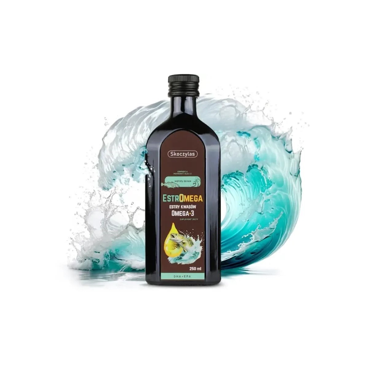 Skoczylas ESTROMEGA rybie kwasy omega 3, DHA, EPA 250 ml