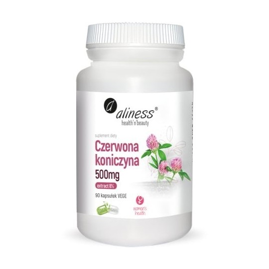 Aliness Czerwona koniczyna extract 8% 500 mg