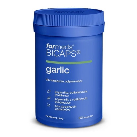 BICAPS garlic 60 kapsułek - Ekstrakt z czosnku