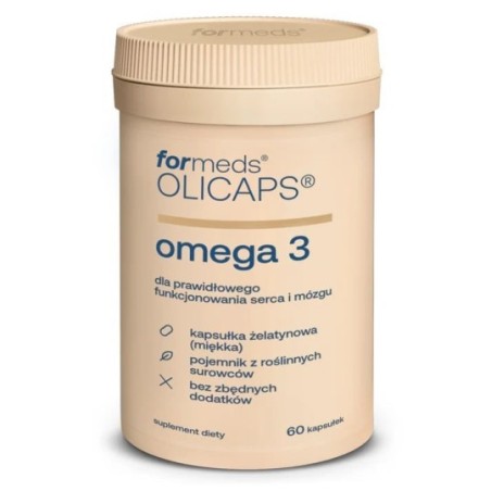 Kwasy omega-3 OLICAPS | Skuteczne suplementy OLICAPS