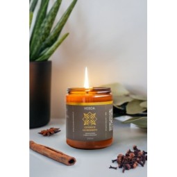 Świeca Czterech Alchemików® (cynamon i pomarańcza) [250 ml]