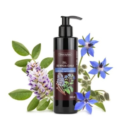 Żel do mycia ciała delikatny z lukrecją i ogórecznikiem