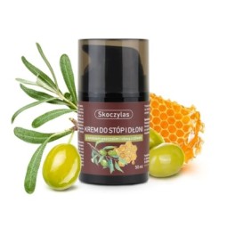 KREM do stóp i dłoni z woskiem pszczelim i oliwą z oliwek - 50 ml